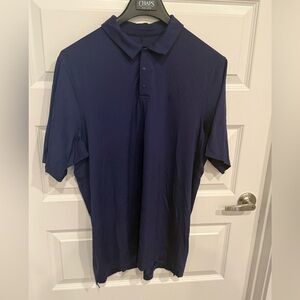 Lululemon Navy Blue Pima Cotton Polo